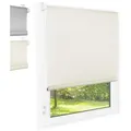 Seitenzugrollo Rollo Blackout creme 65x140, Foxx 65 cm x 140 cm
