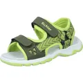 Richter Sandaletten Riemchensandalette aus strapazierfähigem Synthetik grün 27 EU