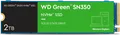 WD Green SN350 NVMe SSD WDS200T3G0C-00AZL0 - SSD - 2 TB - intern - M.2 2280 - PCIe 3.0 x4 (NVMe)