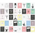 Nova MD 40 Baby Meilenstein-Karten für das 1. Lebensjahr für Mädchen und Junge. Baby Milestone Cards de (35224314)