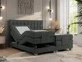 MKS MÖBEL Boxspringbett ELECTRO (Set, Packung, Multipocket-Matratzen, T30-Schaum, Elektrische Matratzenverstellung), Elektrisch verstellbare, Doppelbett mit Kopfteil, Topper T25/Visco