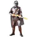 Metamorph Kostüm Star Wars - The Mandalorian Kostüm, Der mandalorianische Kopfgeldjäger aus der eigenen Star Wars-Serie grau M-L