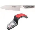 Global Messer Global Starterset Santokumesser & Schärfer (20 cm) (G-46220BR)