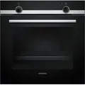 Siemens HB510ABR1 - iQ100 Backofen mit 5 Jahre Garantie, Edelstahl, 3D Heissluft, 60 x 60 cm
