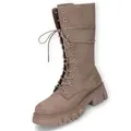 Dockers Stiefel Stiefel Kunstleder - Beige - 37