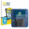 6x BROTECT AirGlass Glas Panzer-Folie für Nintendo New 3DS XL -