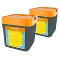 Steinbach Poolpflege pH-Plus Granulat - 0753205TV02-2X 5kg - Zur pH-Wert-Erhöhung im Pool - Gut löslich & staubreduziert - Für stabile Wasserwerte