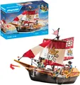 PLAYMOBIL Pirates 71418 Piratenschiff, aufregende Abenteuer auf hoher See