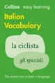 Easy Learning Italian Vocabulary (Collins Eas by Collins Dictionaries 0007483945