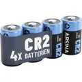 4er Multipack Absina Spezial-Batterie CR2 Lithium 800 3 V 4 St.