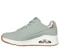 Skechers Damen UNO Golden Air Turnschuhe, Sage Durabuck/Silver Trim, 36 EU