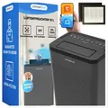 Luftentfeuchter 12l Luftreiniger Schwarz 2in1 Climative DH-12 Nexi ION UV WiFi ION HEPA für bis zu 20m2 Smart Life, Tuya, Ionisation, Schlafmodus - Schwarz