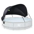EXIT Toys Pool-Sonnensegel - Universal - Schützt vor UV-Strahlung - Einfach zu öffnen und zu schließen - Leichtgewichtig und wasserabweisend - Für Schwimmbäder - ø360cm
