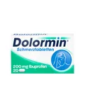Dolormin Schmerztabletten mit 200 mg Ibuprofen bei Schmerzen und Fieber