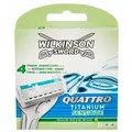 8 Wilkinson Quattro Titanium Sensitive Rasierklingen