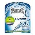 Wilkinson Sword Hydro 5 Groomer/Power Select Rasierklingen für Herren Rasierer, 8 St