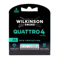 Wilkinson Quattro Titanium Sensitive Rasierklingen Essential Precision 8er Pack