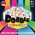 Asmodee, Dobble Connect, DE-Version, Familienspiel, Kartenspiel, Schnelles und lustiges Gesellschaftsspiel für die ganze Familie, 2-8 Spieler, ab 6 Jahren, 15 Minuten