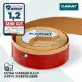 KARAT Sockelleiste Oslo - Zuschneidbar & Selbstklebend - In verschiedenen Farben erhältlich - Grau - 15 m