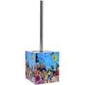 Sanilo Wc-Bürste, Blau, Hellblau, Gelb, Beige, Kunststoff, 10x37x10 cm, Badezimmer, WC Ausstattung, WC Bürstengarnituren