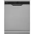 Telefunken Geschirrspüler Freistehend 60 cm Spülmaschine Silber 12 Maßgedecke 6 Programme AquaStop Eco GFS6012DI