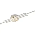 Reality LED Deckenleuchte Cinto 20W nickel warmweiß - Silber