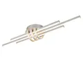 Reality LED Deckenleuchte Cinto 20W nickel warmweiß   Deckenleuchten