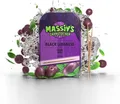 Massiv's Zahnstocher - Zahnstocher mit Geschmack – BLACK LEBANESE Grape Mint – 100 aromatisierte Zahnstocher – frischer Atem – stylische Metalldose – vegan, zuckerfrei, kalorienfrei