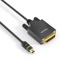 PureLink MiniDP/DVI Kabel - Ultimate Serie - 1,00m - schwarz ULS2100-010 (425136