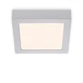 Briloner LED Deckenleuchte 12W 840 IP20 chrom matt eckig