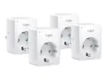 TP-LINK Mini Smart Wi-Fi Socket Energy Monitoring 4-Pack