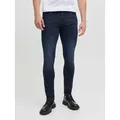 Jack & Jones Skinny-fit-Jeans JJILIAM Skinny Jeans mit Used-Waschung für schlanke Silhouette Abriebeffekte, modisch, skinny fit, Baumwollmischung blau 33