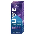 Schwarzkopf Live Drops Waschbares Haarfärbemittel Orchidee Lila 30ml (Lila) (58227118)