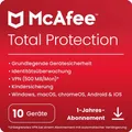 McAfee Total Protection 2026 10-Geräte / 1-Jahr inkl.VPN - KEIN ABO / KEY
