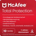 McAfee Total Protection (2026) 10 Geräte 1 Jahr PC / Mac / Android Download NEU