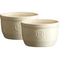 EMILE HENRY Töpfchen-Set (2-teilig) - Nr. 10 Argile EH 4010 02 3289310240109 - Creme