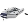 ArtSport Schlauchboot Paddelboot Grau mit Aluboden  3,80m