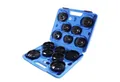 CCLIFE Multitool 15 tlg Universal ÖlFilter Ölfilterkappen Ölfilterschlüssel Werkzeug, (15 St)