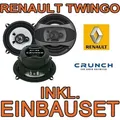 Lautsprecher Tür - Crunch GTi52 - 13cm Triaxe für Renault Twingo 1 Facelift - justSOUND