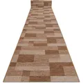 Läufer Antirutsch Icona Beige 100cm Beige 100x440 Cm