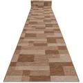 rugsX Läufer, Beige, Textil, Rechteckig, 100x440 cm, Teppiche & Böden, Teppiche, Teppichläufer