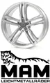 4x MAM A1 8x19 5/112,0 ET42 Silver Painted