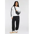 adidas Sportswear Sporthose ESSENTIALS LINEAR FRENCH TERRY CUFFED Locker geschnitten, hoher Bund, aus weichem French Terry schwarz M