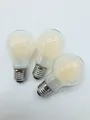 OSRAM LED Lampen E27, Energieeffizienz A, ersetzt 60W, warmweiß, matt