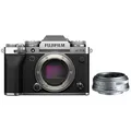 Fujifilm X-T5 + Voigtländer Ultron 27mm f/2.0 silber