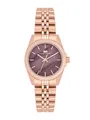 Rhodenwald & Söhne Damen Uhr analog Japan Quarzwerk mit Edelstahl roségold Armband 10010367