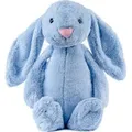 Gustaw Groß Kaninchen Figo (Blau, 100cm) - Plüsch Kuscheltier, Plüschkaninchen - XXL Kaninchen Tier, Plüsch Mega Gross Kaninchen Plüschtier Ki...