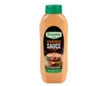 Develey Saucen, Develey Hamburger Sauce vegan in einer Kopfstandflasche 875ml