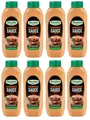 8x Develey Hamburger Sauce Glutenfrei,Würzig-Cremige Snacksauce Squeeze 875ml