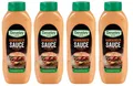 4x Develey Hamburger Sauce Glutenfrei,Würzig-Cremige Snacksauce Squeeze 875ml